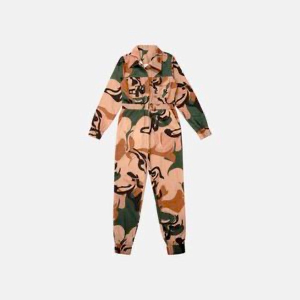 Tier NYC SMOKE CAMO JUMPSUIT